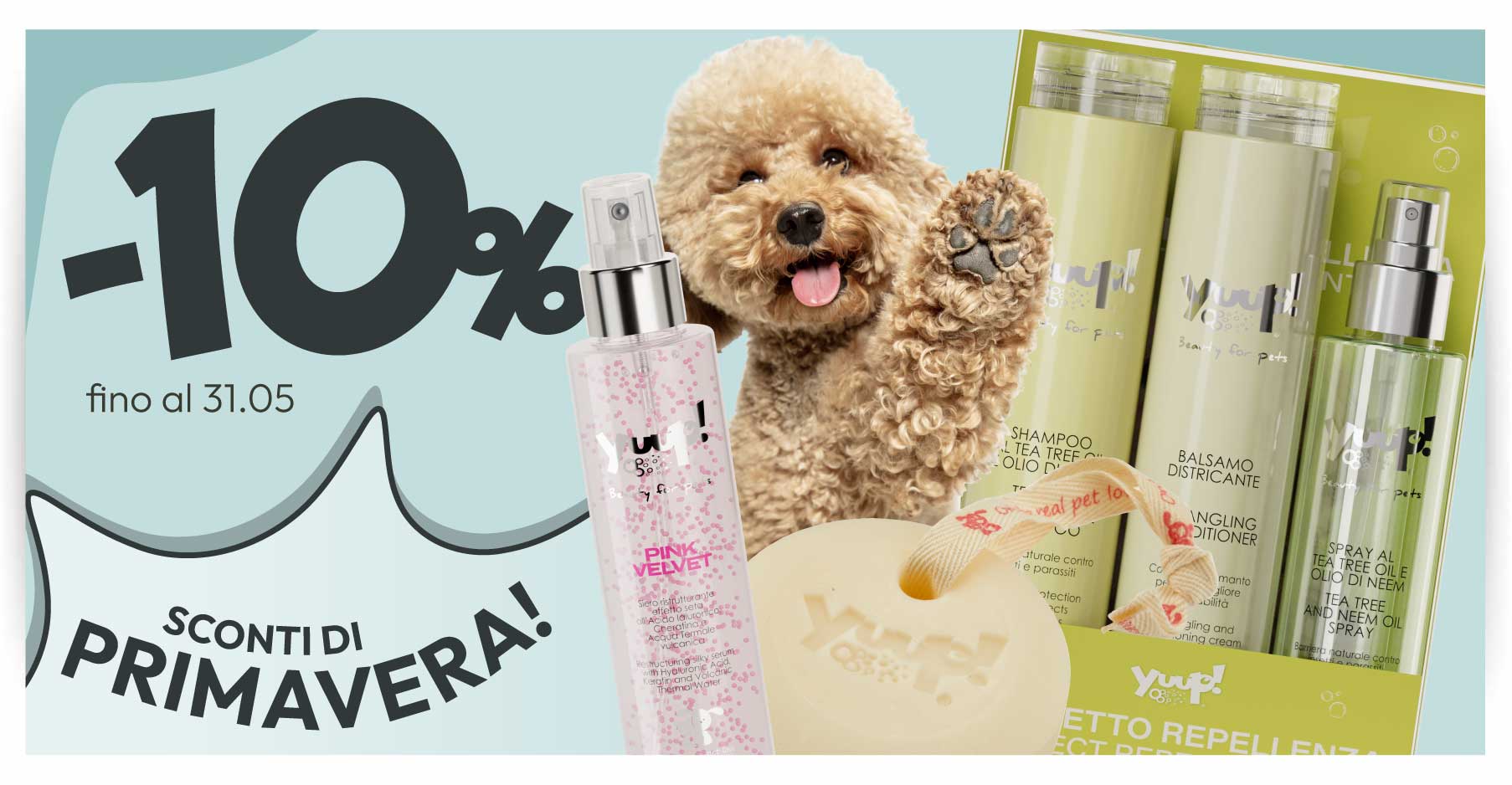 10% sui prodotti Home Repellenza - Pink Velvet - Shampoo e Balsamo solido 2in1